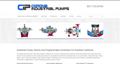 Desktop Screenshot of coronapumps.com